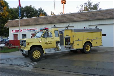Photograph of Albion Fire Truck 2