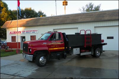 Photograph of Albion Fire Truck 3